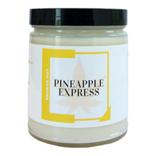 Load image into Gallery viewer, Pineapple Express Candle- This candle is the perfect blend of Hemp &amp; Pineapple.