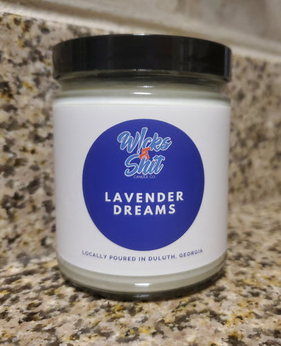 Lavender Dreams Candle - relaxing scent of lavender touched with warm musk and sweet sandalwood