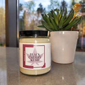 Black Cherry Kush Candle