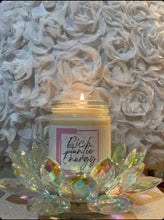 Load image into Gallery viewer, Rich Auntie Energy Candle- This scent is rich is a classy mix of peach, rose water, jasmine &amp; sandalwood.