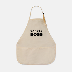 Candle Boss Tan Apron